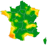 Carte Diarrhée aiguë