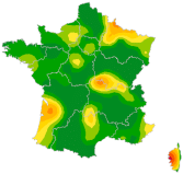 Carte Diarrhée aiguë