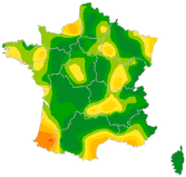Carte Diarrhée aiguë