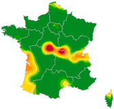 Carte Varicelle