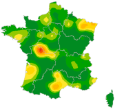 Carte Diarrhée aiguë